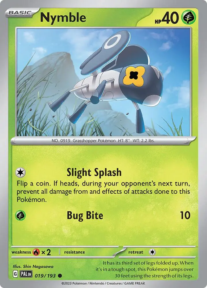 Nymble, Paldea Evolved 019/193