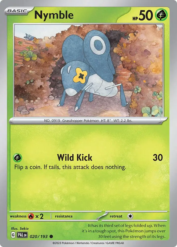 Nymble, Paldea Evolved 020/193