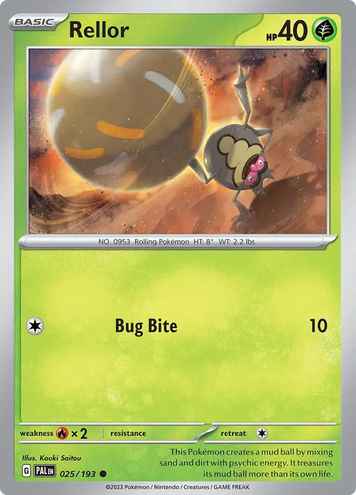 Rellor, Paldea Evolved 025/193