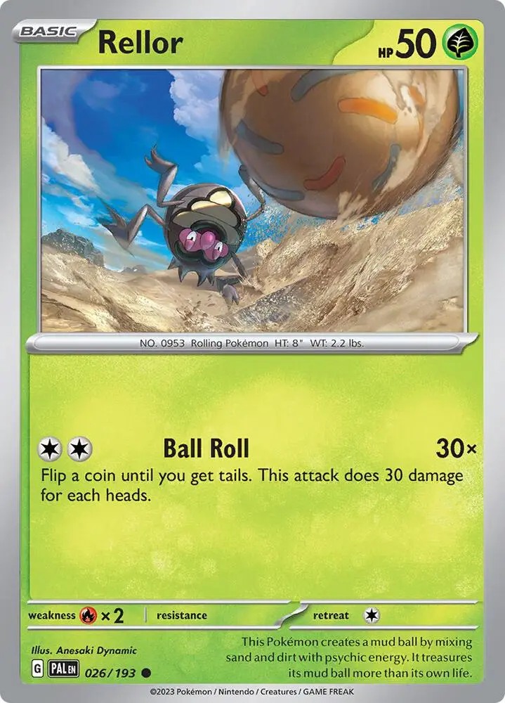 Rellor, Paldea Evolved 026/193