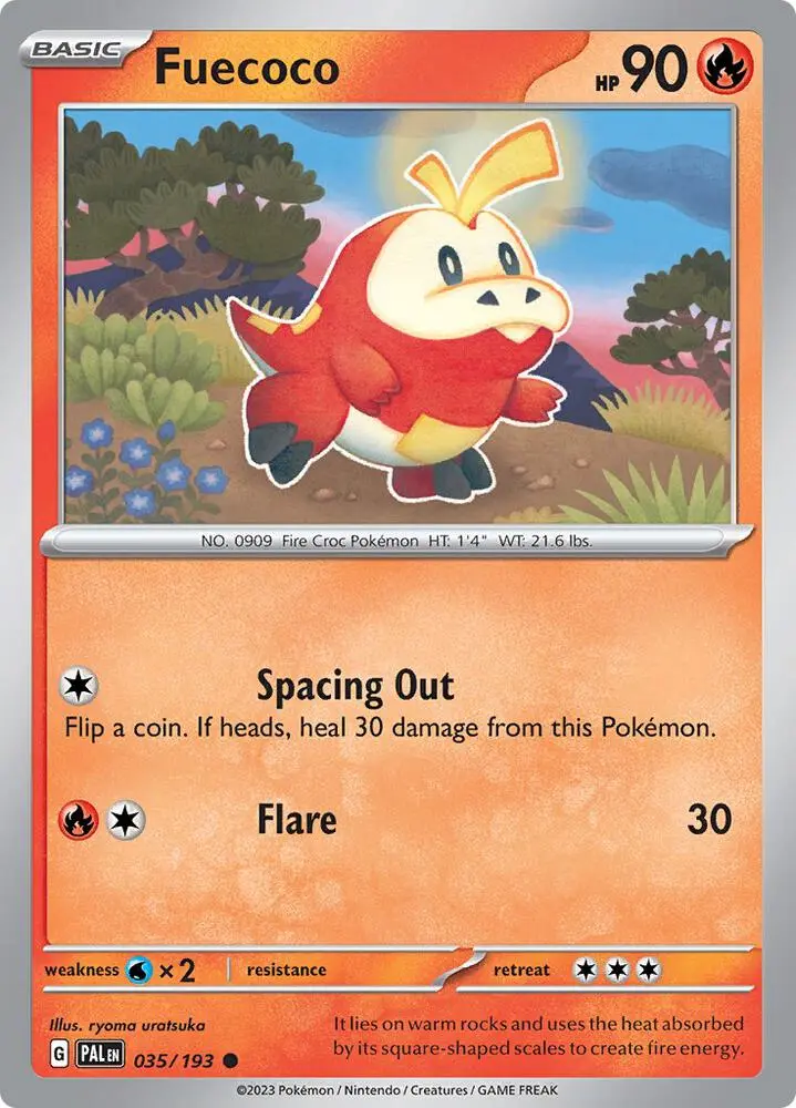 Fuecoco, Paldea Evolved 035/193