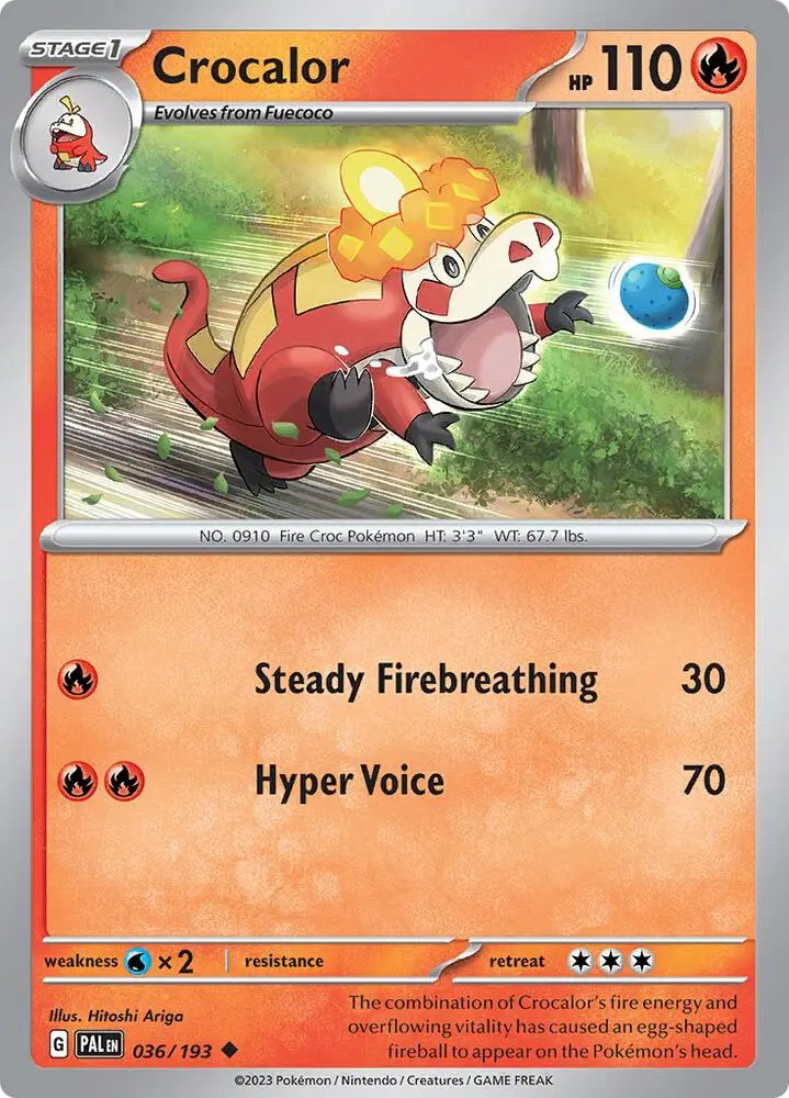 Crocalor, Paldea Evolved 036/193