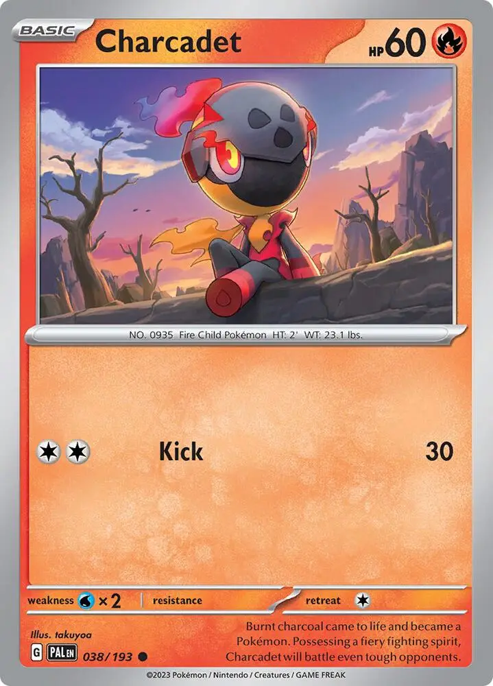Charcadet, Paldea Evolved 038/193