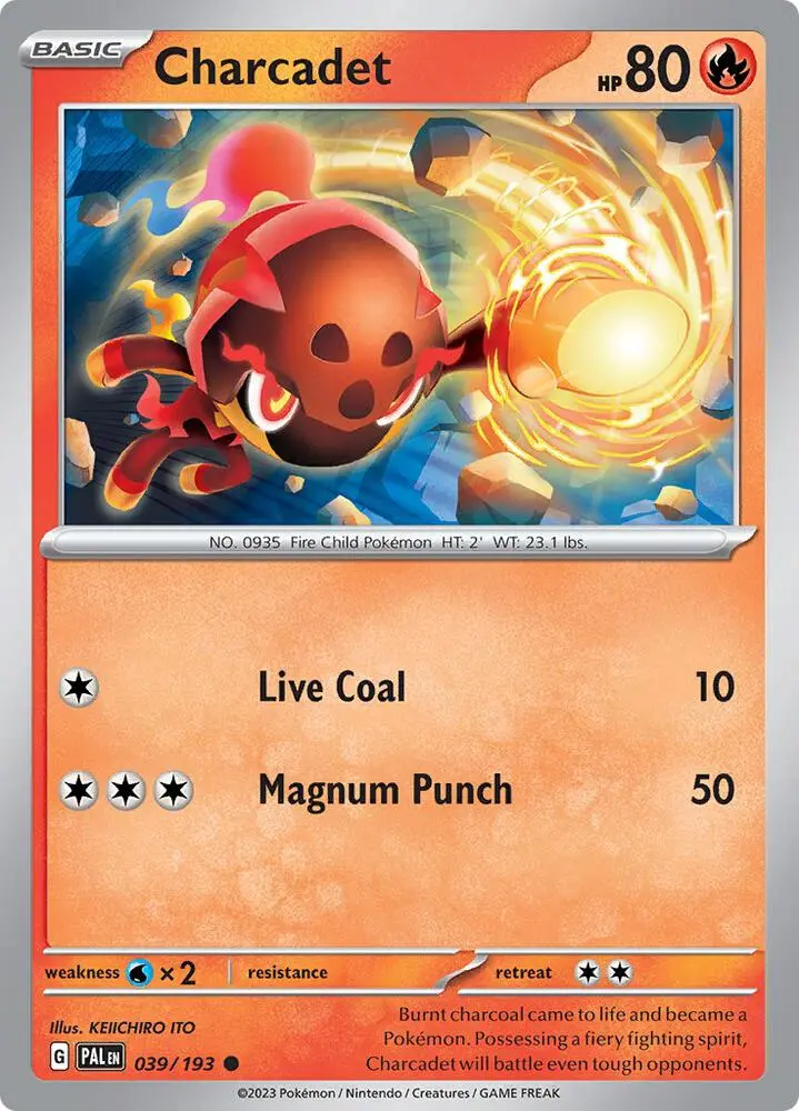 Charcadet, Paldea Evolved 039/193