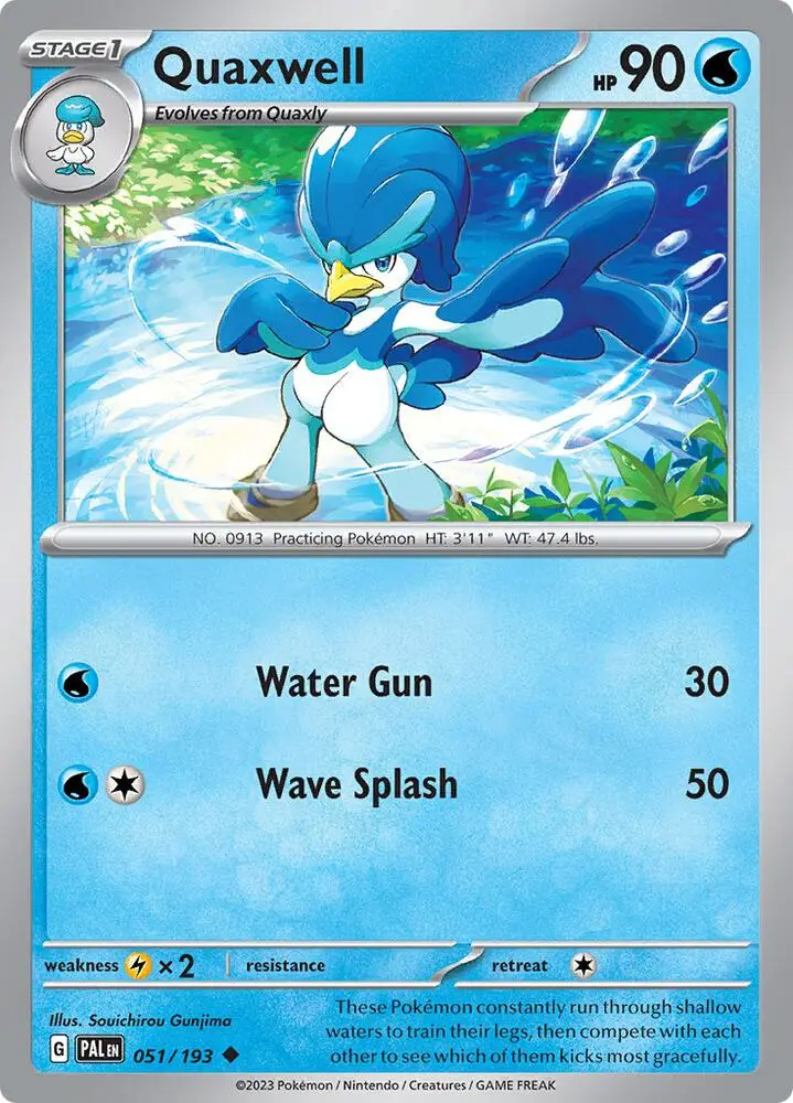 Quaxwell, Paldea Evolved 051/193
