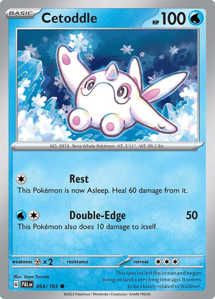 Cetoddle, Paldea Evolved 054/193