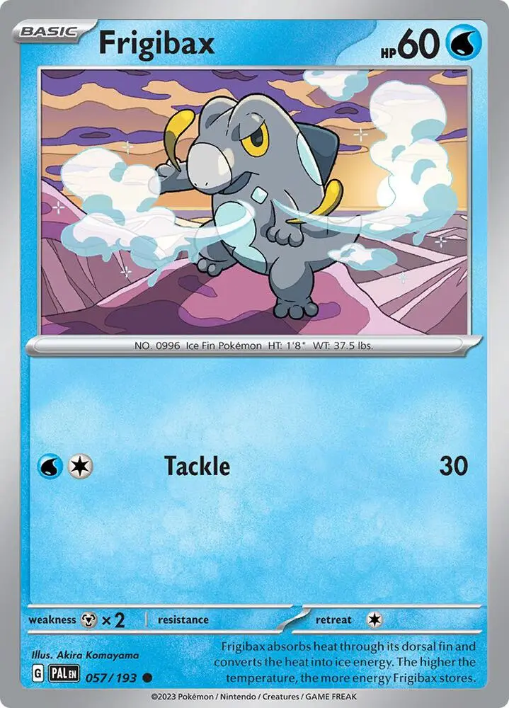 Frigibax, Paldea Evolved 057/193