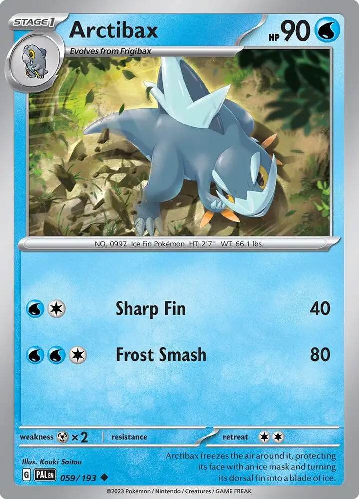 Arctibax, Paldea Evolved 059/193