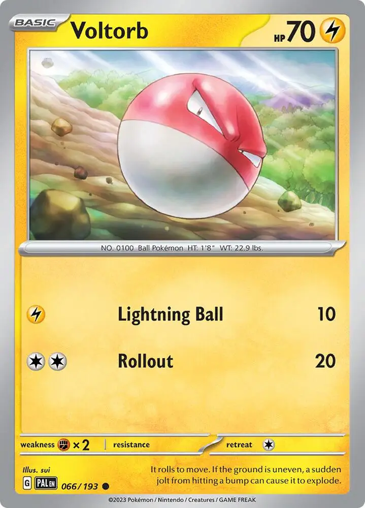 Voltorb, Paldea Evolved 066/193