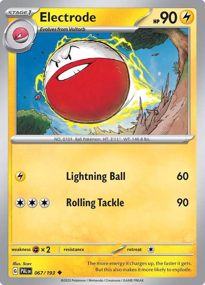 Electrode, Paldea Evolved 067/193