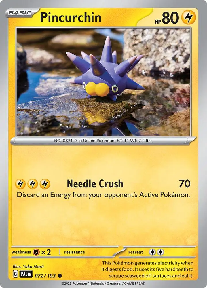 Pincurchin, Paldea Evolved 072/193