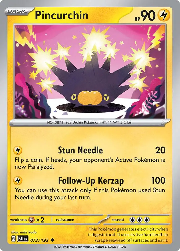 Pincurchin, Paldea Evolved 073/193