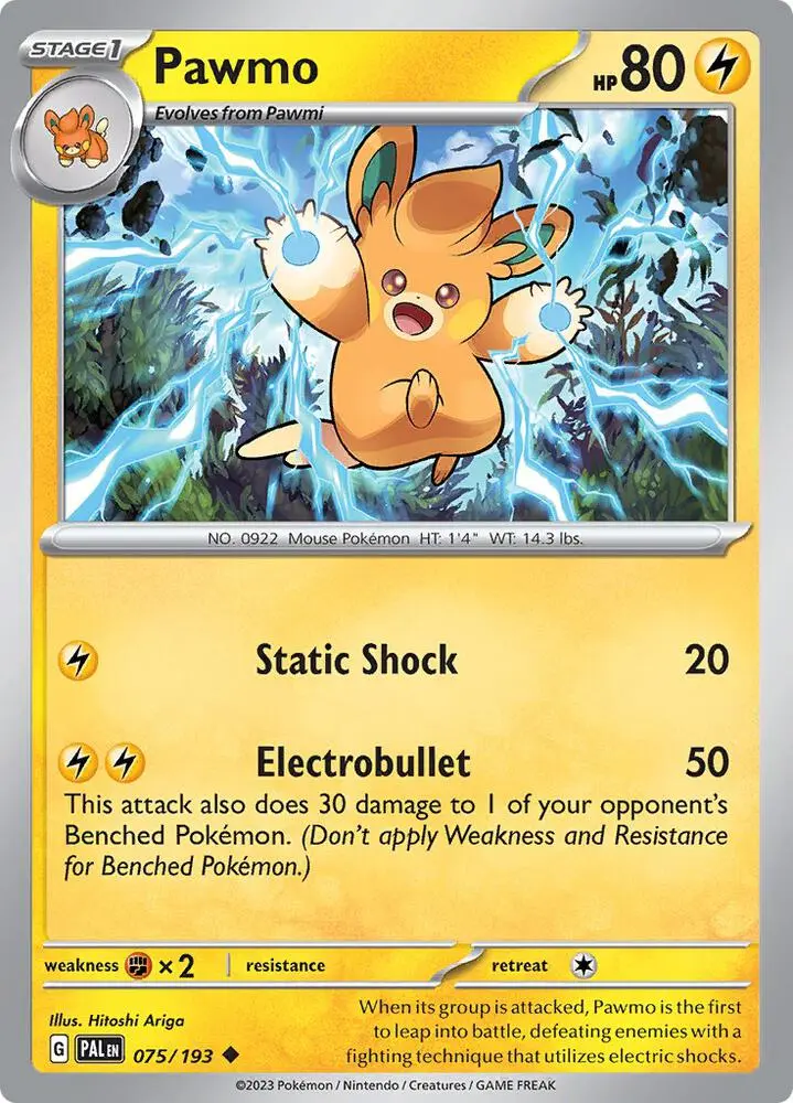 Pawmo, Paldea Evolved 075/193