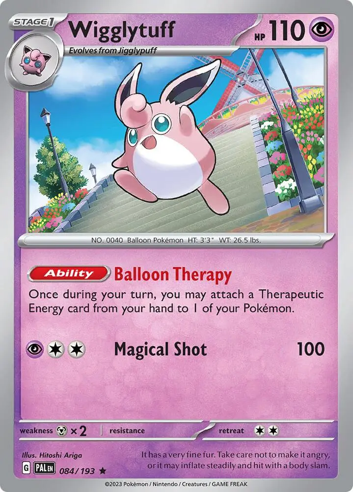 Wigglytuff, Paldea Evolved 084/193