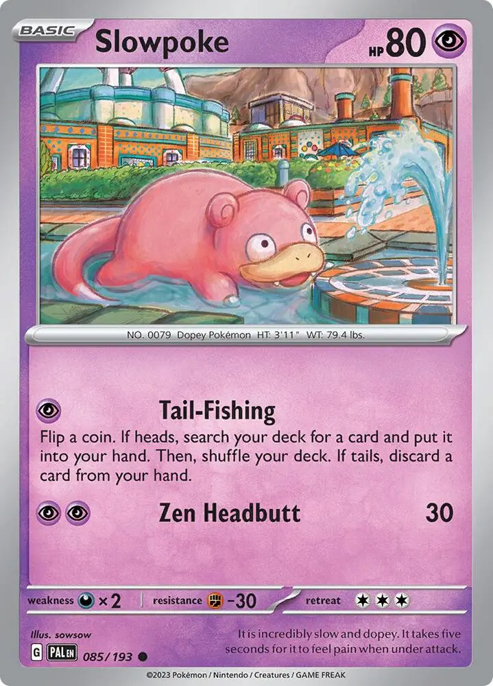 Slowpoke, Paldea Evolved 085/193