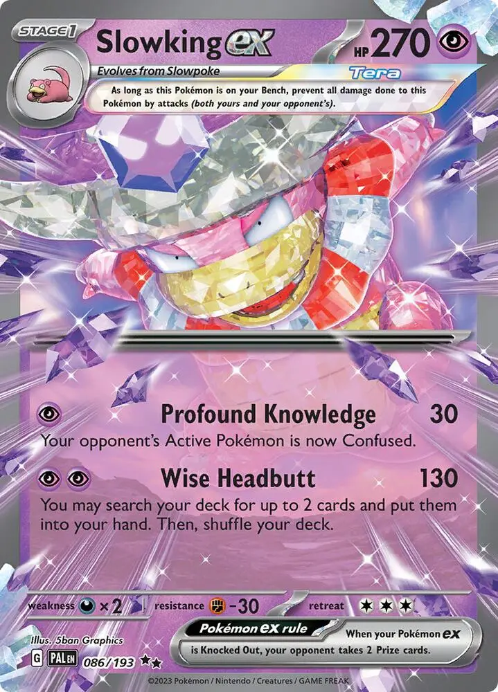 Slowking ex, Paldea Evolved 086/193