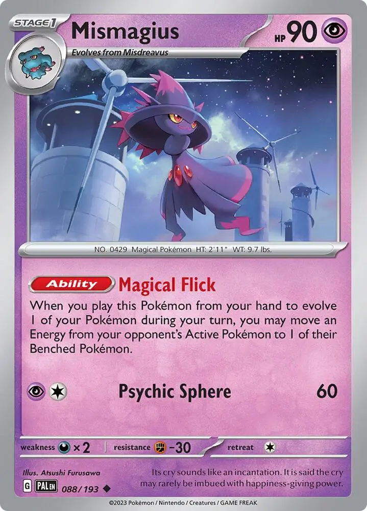 Mismagius, Paldea Evolved 088/193
