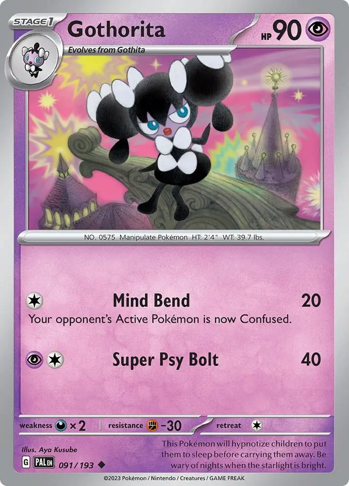 Gothorita, Paldea Evolved 091/193
