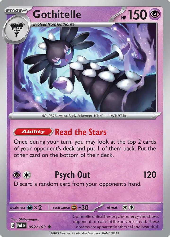 Gothitelle, Paldea Evolved 092/193