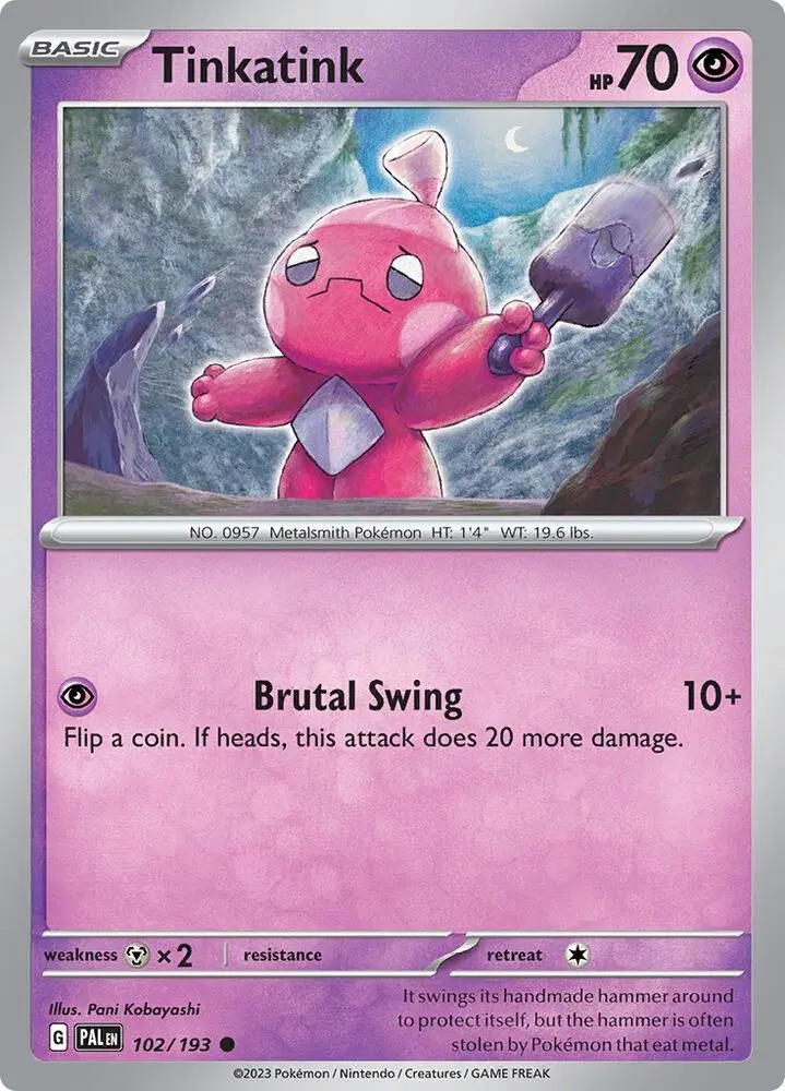 Tinkatink, Paldea Evolved 102/193
