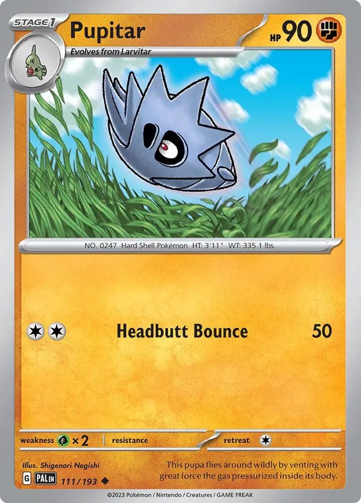 Pupitar, Paldea Evolved 111/193