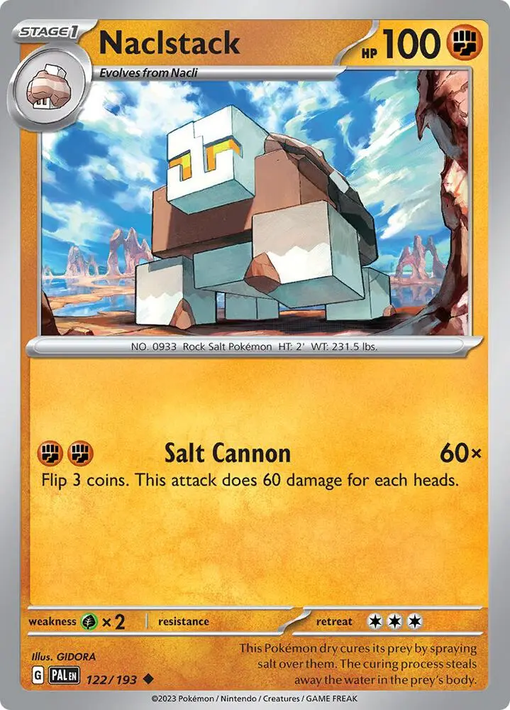 Naclstack, Paldea Evolved 122/193