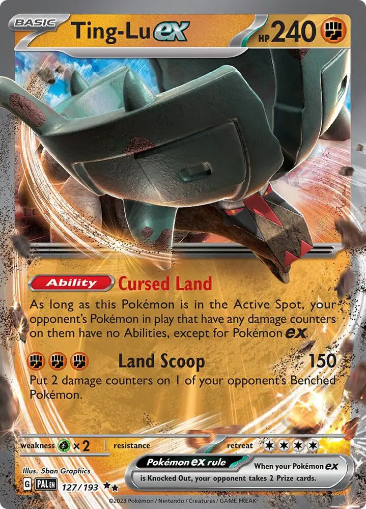 Ting-Lu ex, Paldea Evolved 127/193
