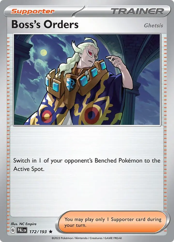 Boss's Orders, Paldea Evolved 172/193