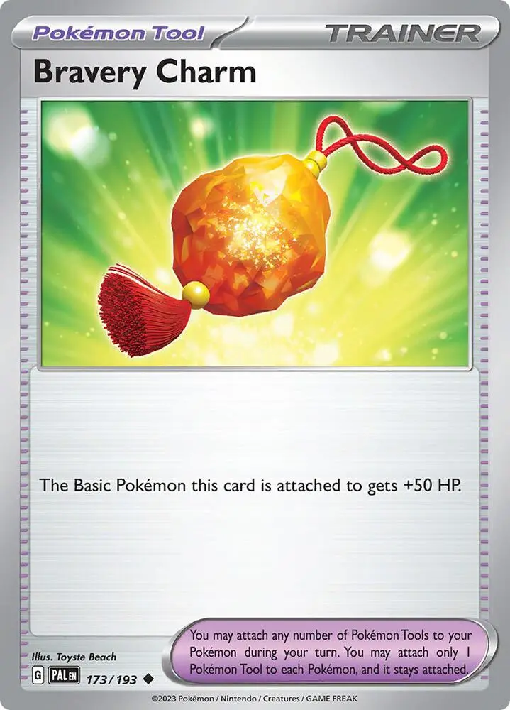 Bravery Charm, Paldea Evolved 173/193
