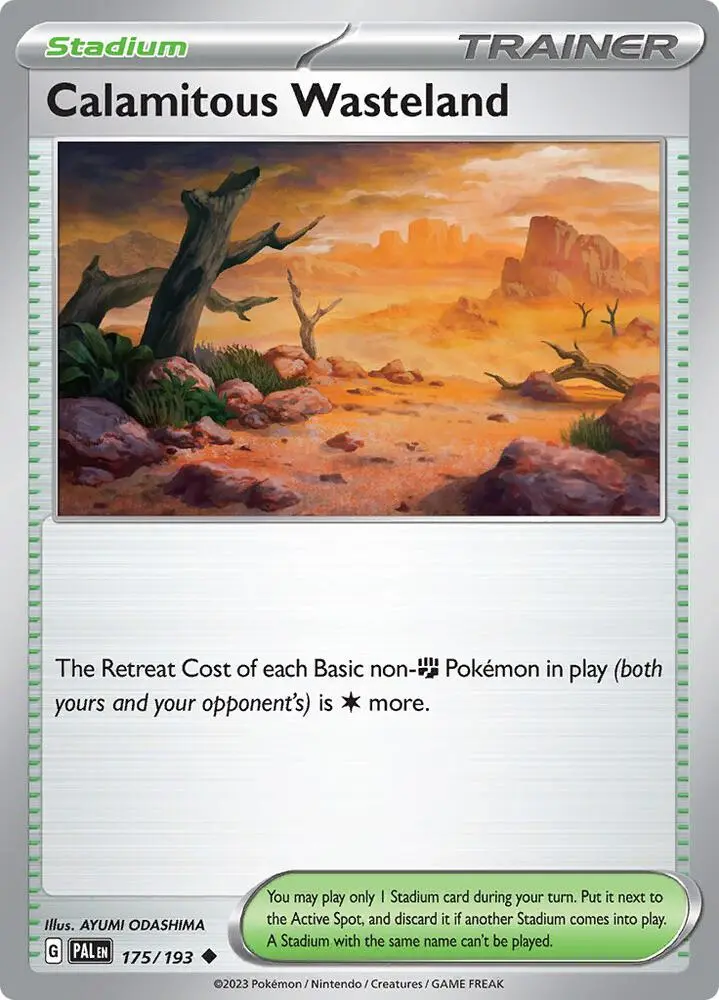 Calamitous Wasteland, Paldea Evolved 175/193