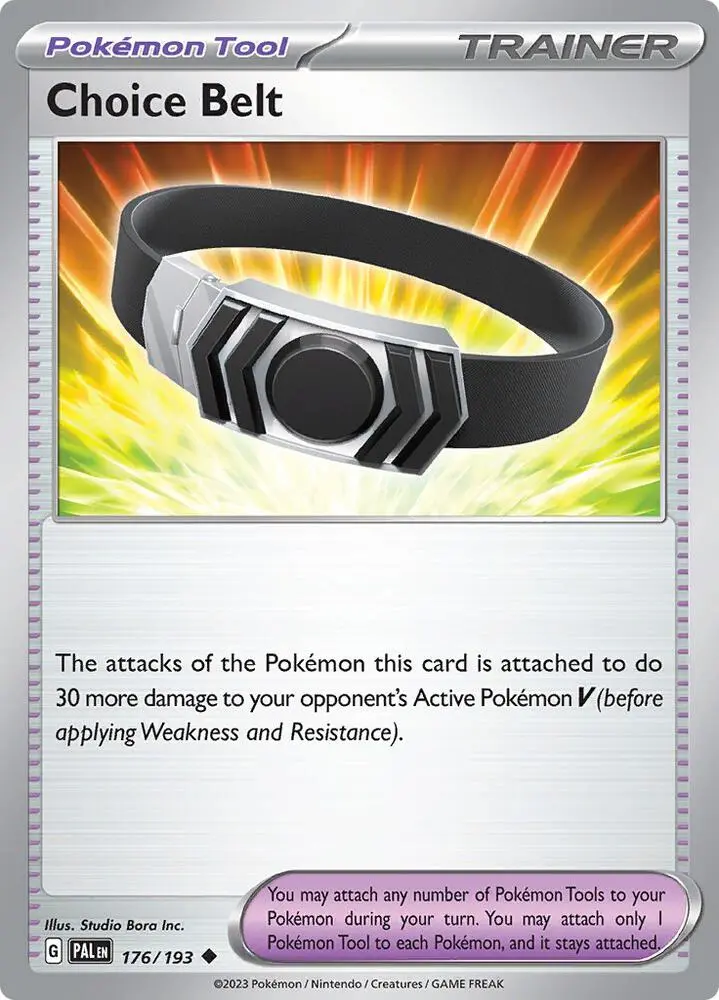 Choice Belt, Paldea Evolved 176/193