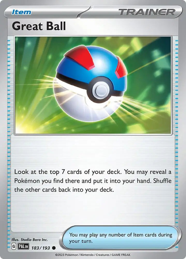 Great Ball, Paldea Evolved 183/193