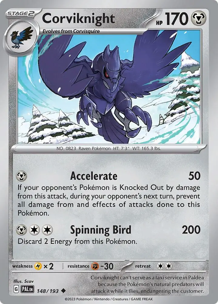 Corviknight, Paldea Evolved 148/193