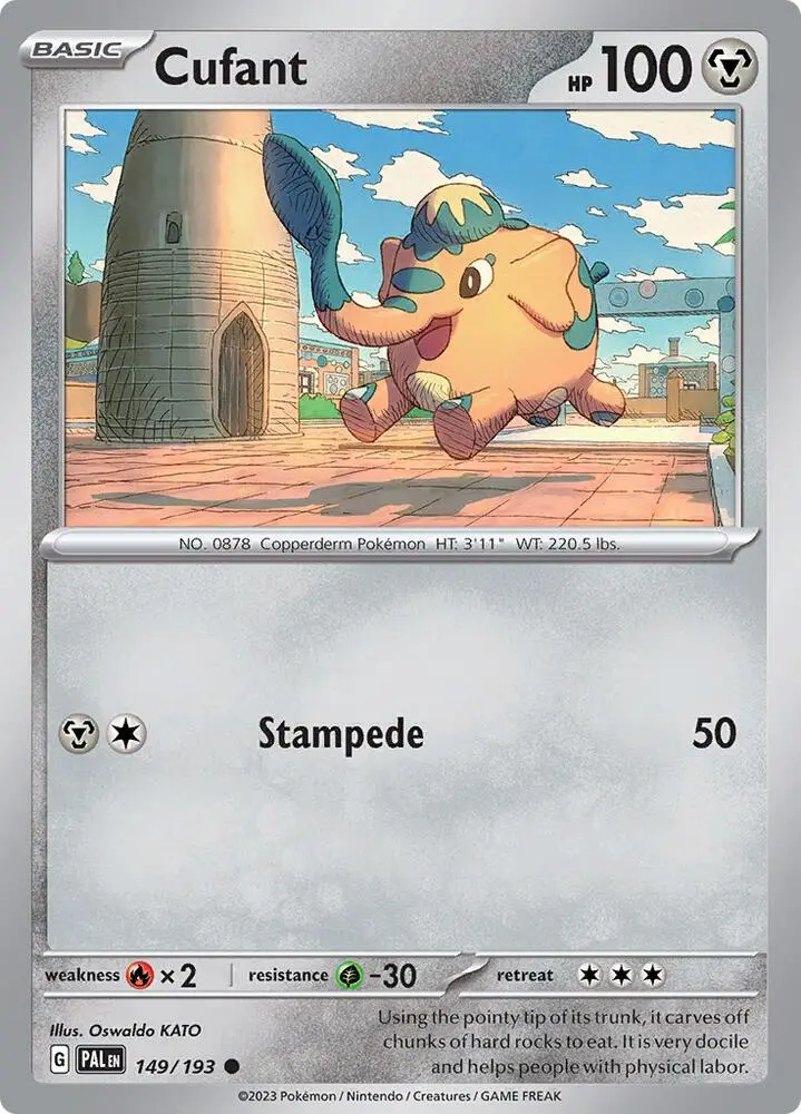Cufant, Paldea Evolved 149/193