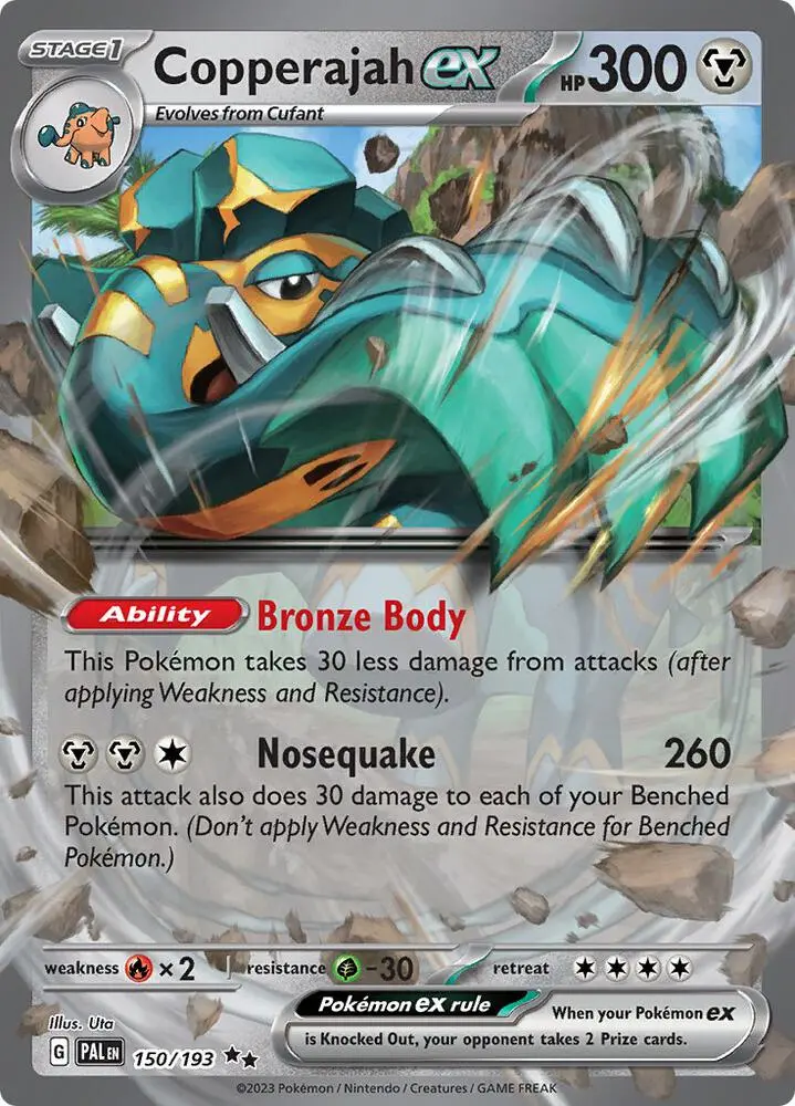 Copperajah ex, Paldea Evolved 150/193