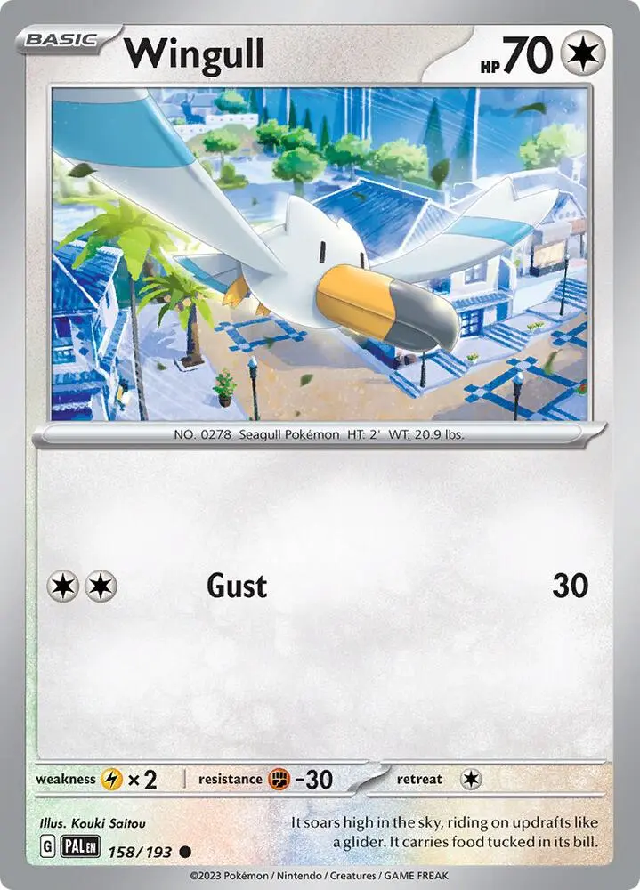 Wingull, Paldea Evolved 158/193