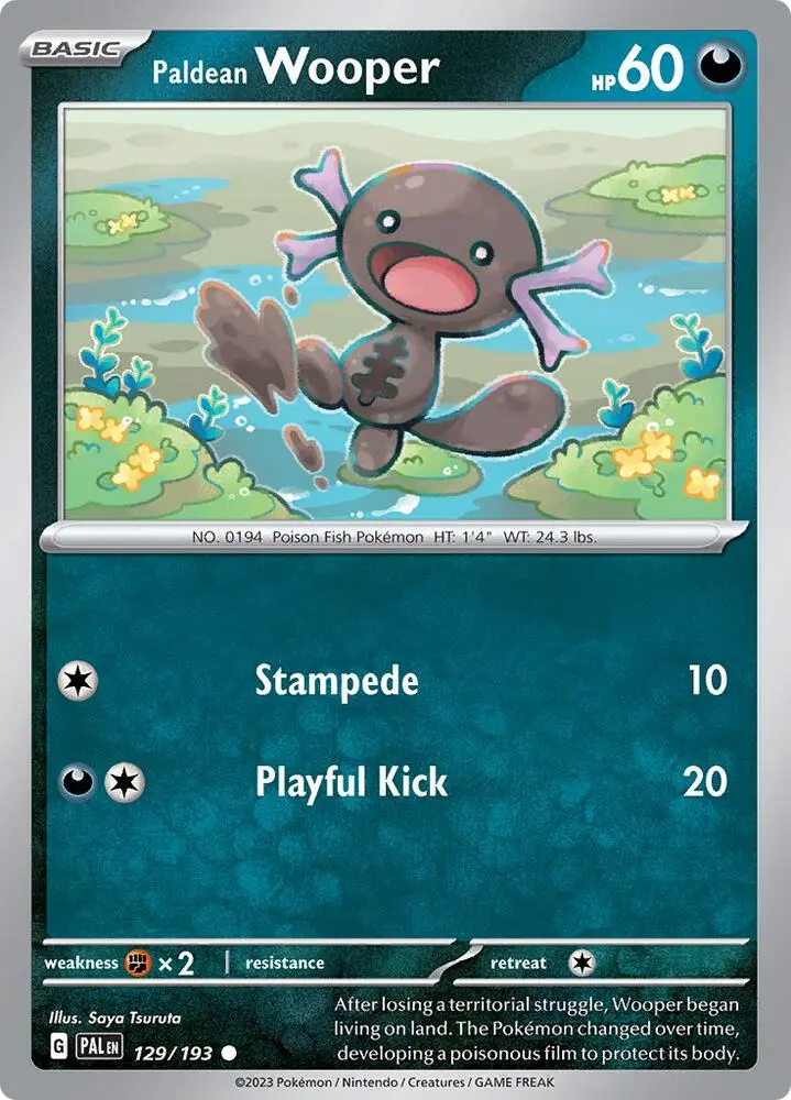 Paldean Wooper, Paldea Evolved 129/193
