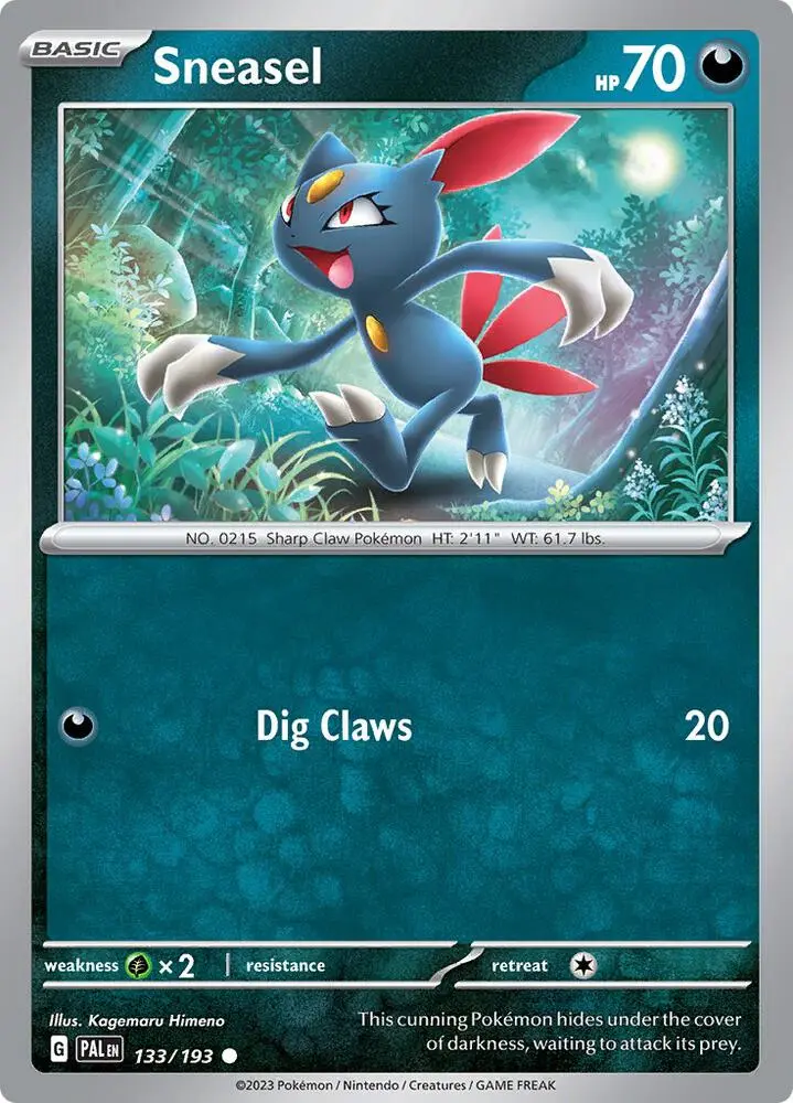 Sneasel, Paldea Evolved 133/193