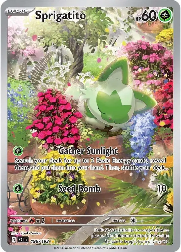 Sprigatito, Paldea Evolved 196/193