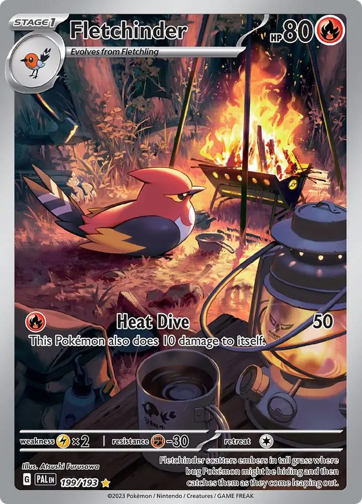 Fletchinder, Paldea Evolved 199/193