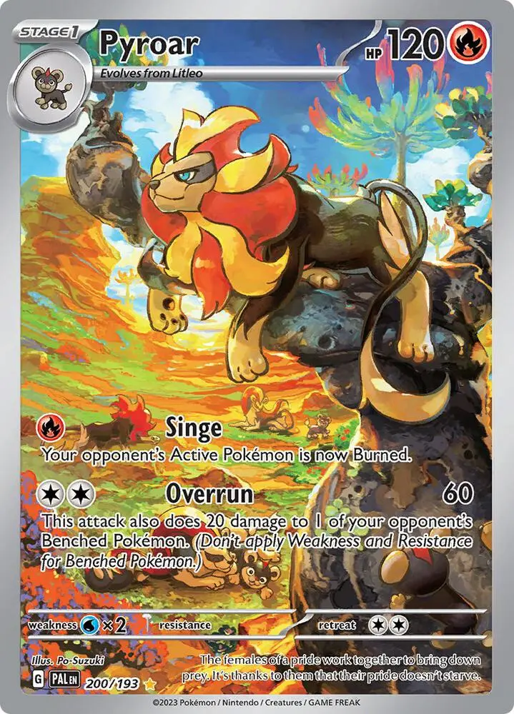Pyroar, Paldea Evolved 200/193