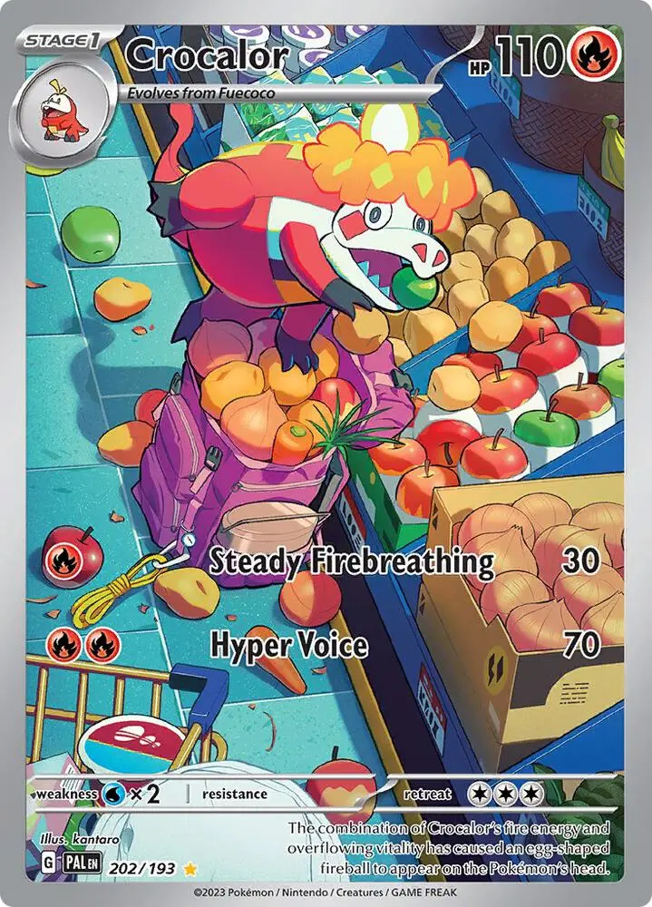 Crocalor, Paldea Evolved 202/193