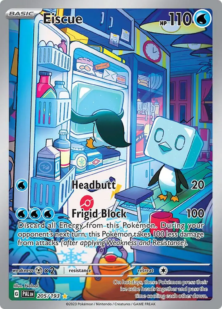 Eiscue, Paldea Evolved 205/193