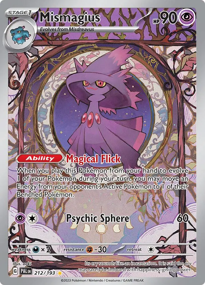Mismagius, Paldea Evolved 212/193