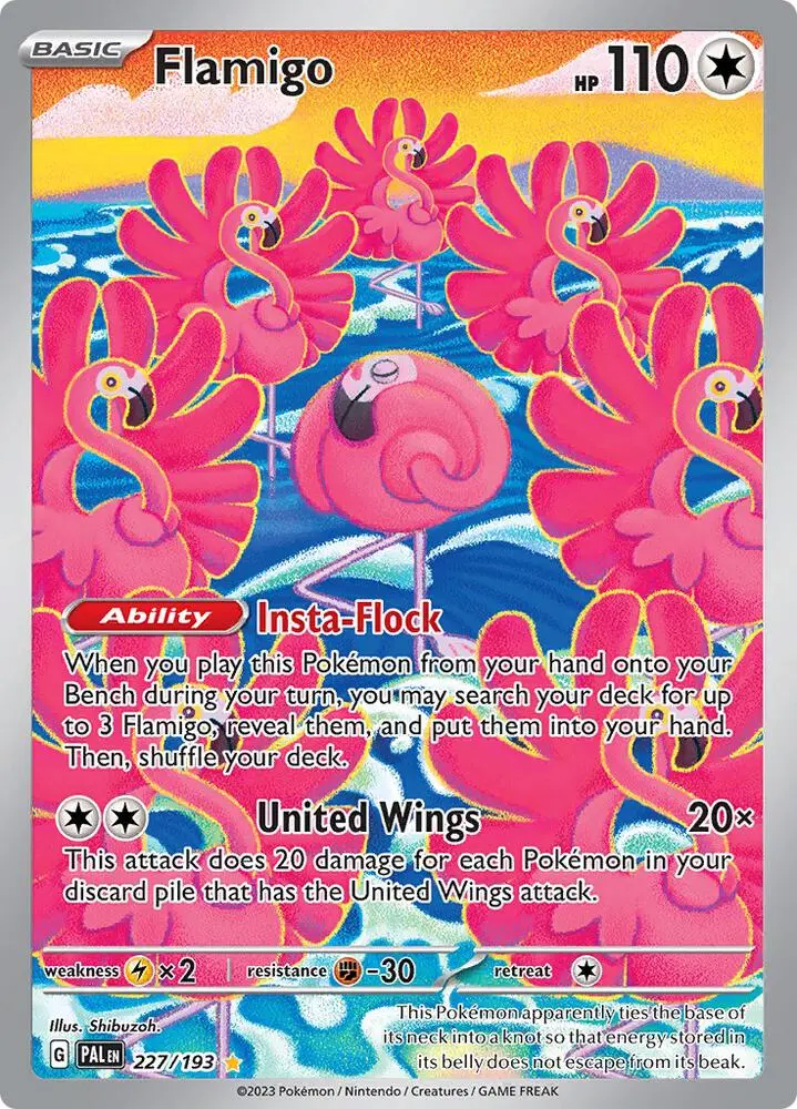 Flamigo, Paldea Evolved 227/193