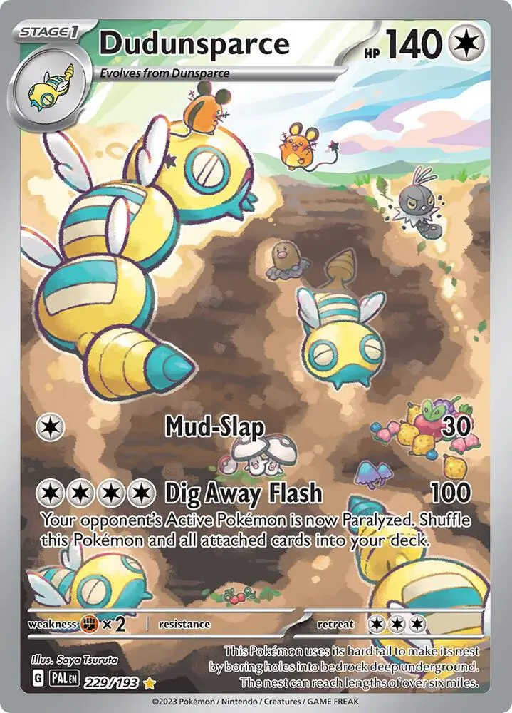 Dudunsparce, Paldea Evolved 229/193