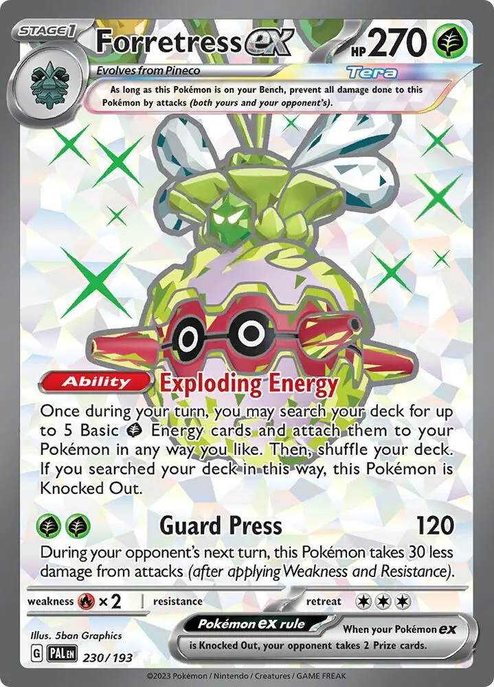 Forretress ex, Paldea Evolved 230/193