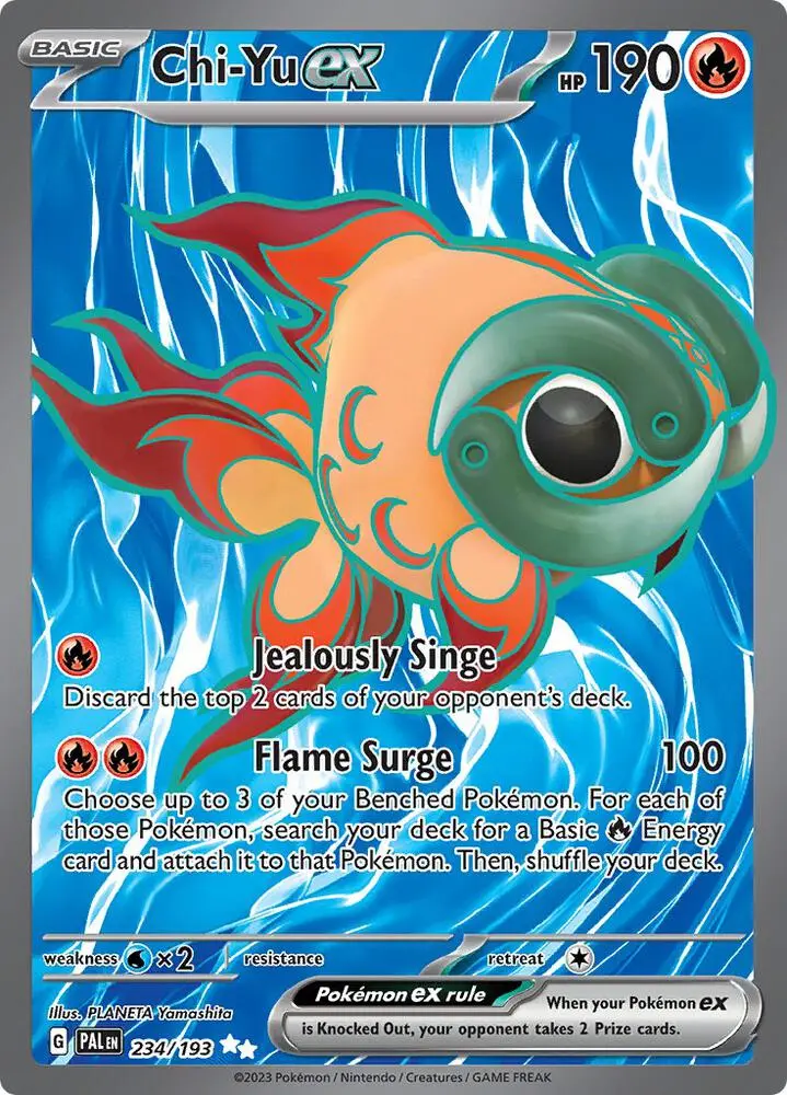Chi-Yu ex, Paldea Evolved 234/193