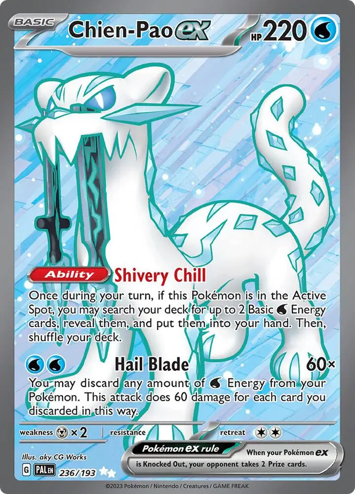Chien-Pao ex, Paldea Evolved 236/193