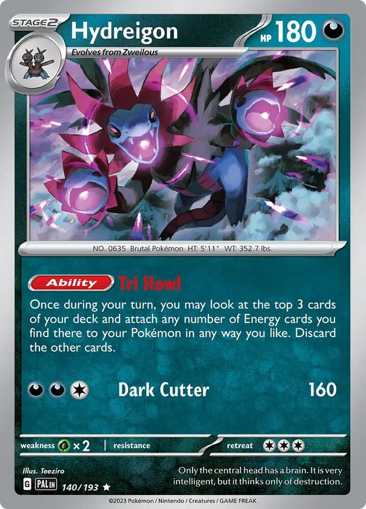 Hydreigon, Paldea Evolved 140/193